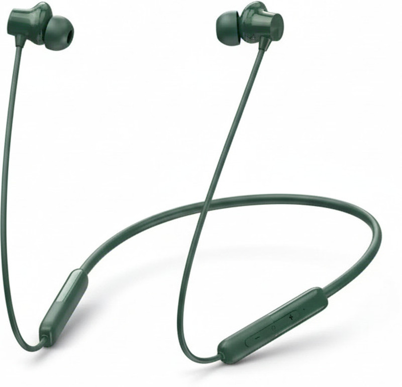 MasterGogo Bullets Wireless M2-MAGNETIC POWER OFF/ON 52Hr Playtime Headphone Neckband Bluetooth(Green, On the Ear)