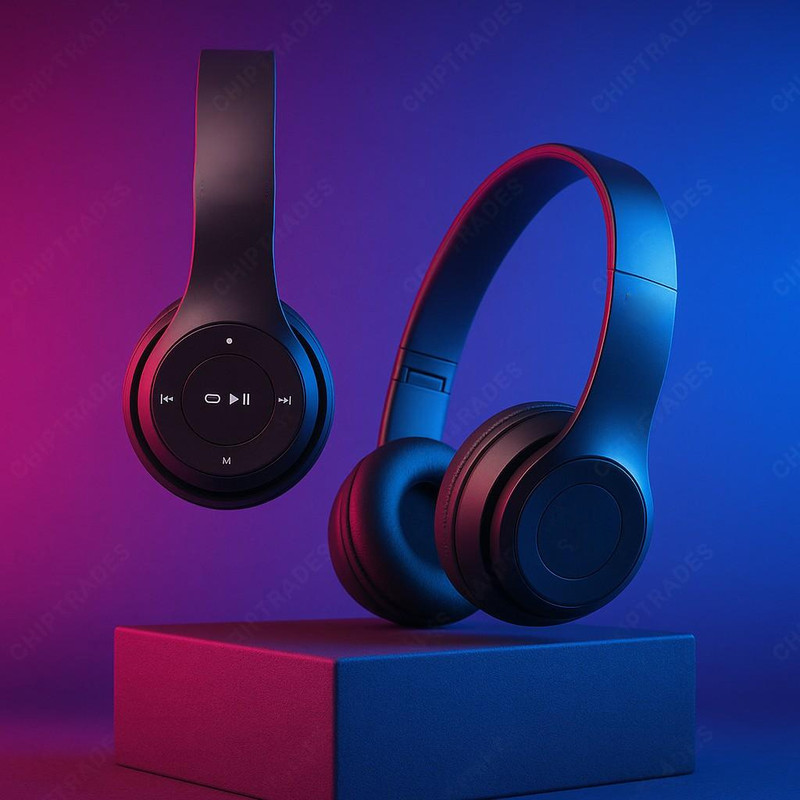 TABARET HOT selling Bluetooth Headphones & Mic,Deep Bass,Upto 12 Hrs Playtime Bluetooth(Black, On the Ear)