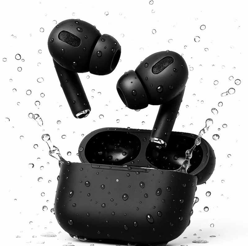 spellcell Latest Black Earbuds With Premium Quality Sound Calling Music Bluetooth(Black, True Wireless)