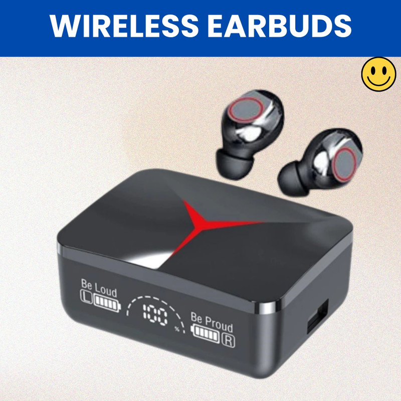 SACRO M90 Bluetooth Wireless Earbuds With Slide Design & 48Hrs. Playtime HeadphoneX400 Bluetooth(Black, True Wireless)