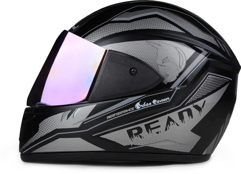 Urban Rainbow Visor Helmet – UV Scratch Resistant Motorbike Gear