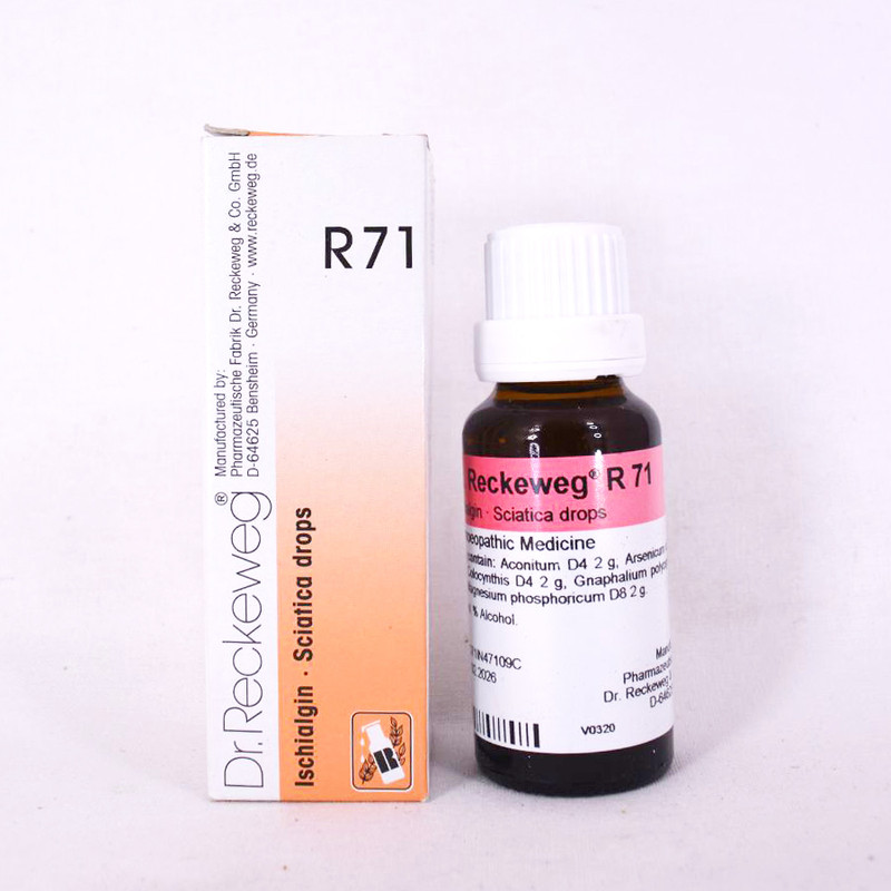 Dr. Reckeweg R71-Sciatica Liquid(22 ml)