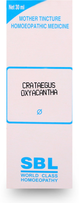 SBL Crataegus Oxyacantha Mother Tincture Liquid(2 x 30)