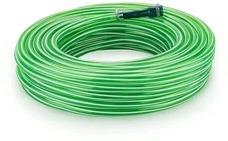 RAMANAR 0.5 inch 30 Meter (100 FEET) zebra Heavy Duty Water pipe flexible lawn car bike wash Hose Pipe(30 m)