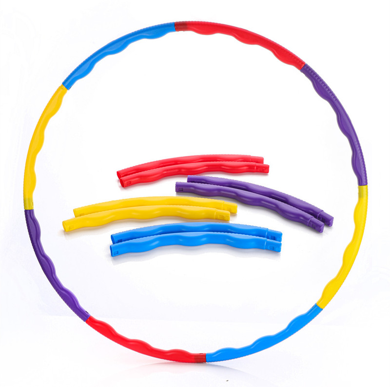 CHANAK Chanak Hula Hoop 8-Piece Interlock Fitness Hoop for Kids & Adults Hula Hoop(Diameter - 96 cm)