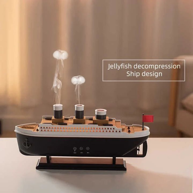Czech Room Latest Decoration Titanic Air Humidifier Jelly Fish Aroma Diffuser Smoke RSD9 Humidifier