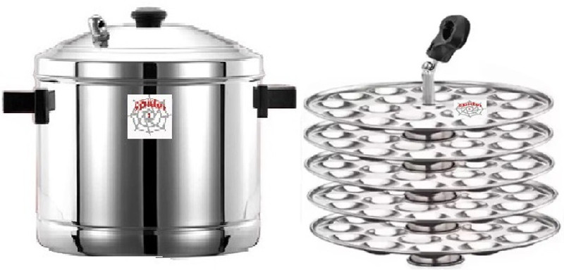 Flipkart SmartBuy Induction And Standard Idly Cooker with Steamer Plate Induction & Standard Idli Maker (5 Plates , 21 Idlis ) Induction & Standard Idli Maker(5 Plates , 21 Idlis )