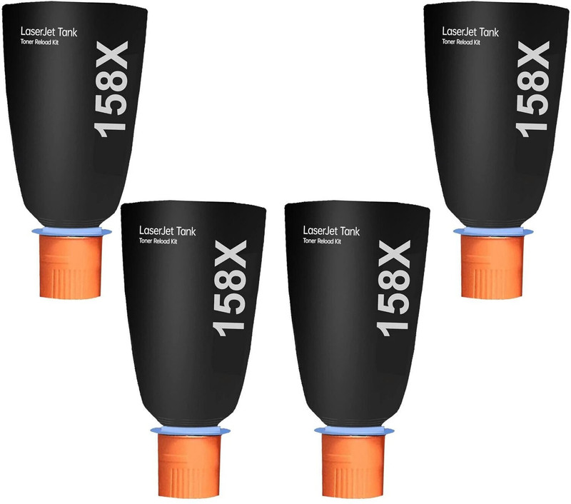 korbe 158x Toner Reload Kit, For LaserJet Tank Mfp 2606sdw, 2605sdw Black Ink Toner