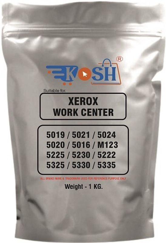 Kosh Toner powder compatible for 5019 / 5021 / 5024 / 5020 / 5016 / M123 Printers Black Ink Toner Powder
