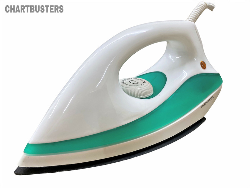 Chartbusters DRY IRON 750-WATS, HEAVY PERFORMANCE, WITH STYLISH LOOKS, 04 750 W Dry Iron(Multicolor)