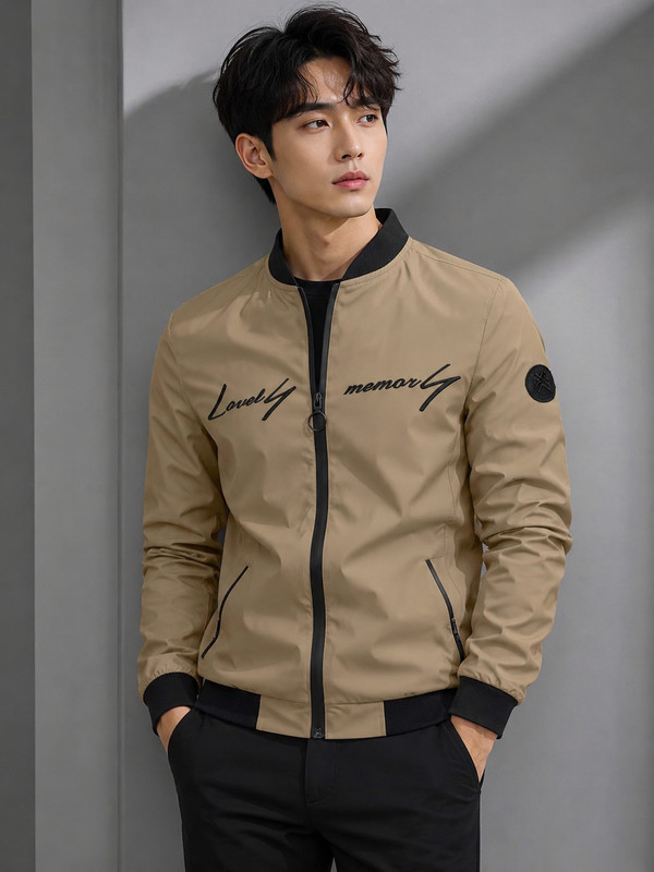 Azy Fabrics Full Sleeve Printed Men Jacket
