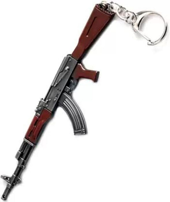 FLAMBE New AK47 Gun Locked Key Chain | Metal Key Chain