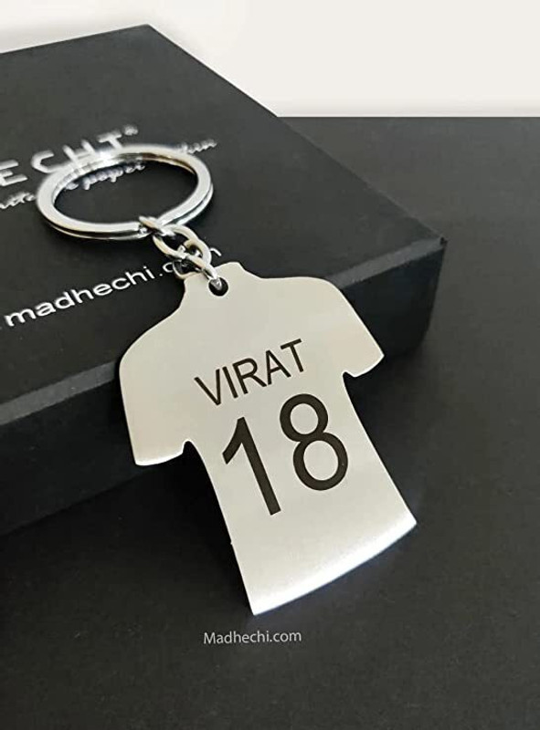 MADHECHI virat jersey Key Chain