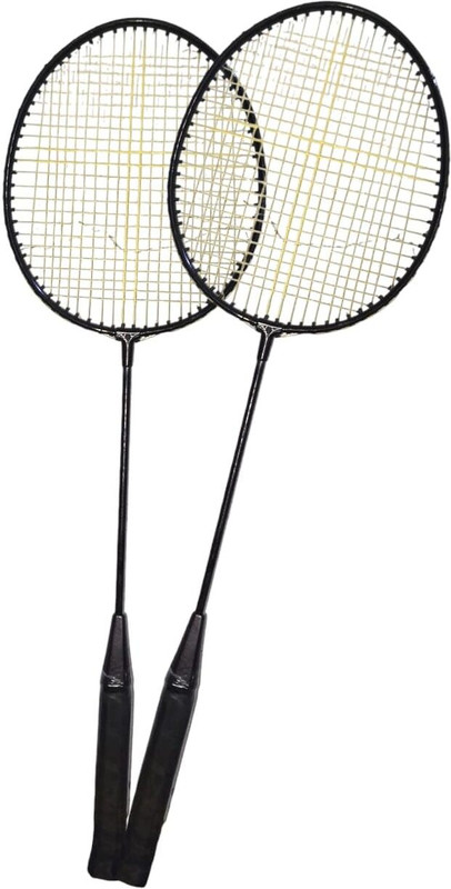 BNINTERNATIONL Black Badminton RACQUET Badminton Kit