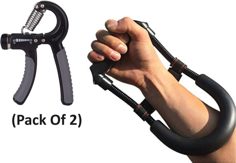 fitnessmix Fitness Combo Of Hand Gripper With Foam Hand Gripper for Men & Women Fitness Accessory Kit Kit