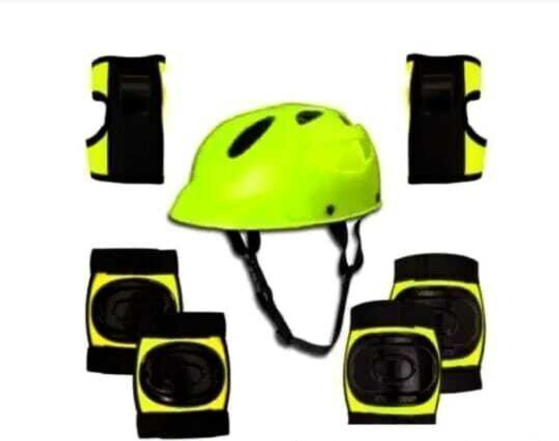 Benstar skating kit premiumm-365 Skating Helmet(Greenneon)