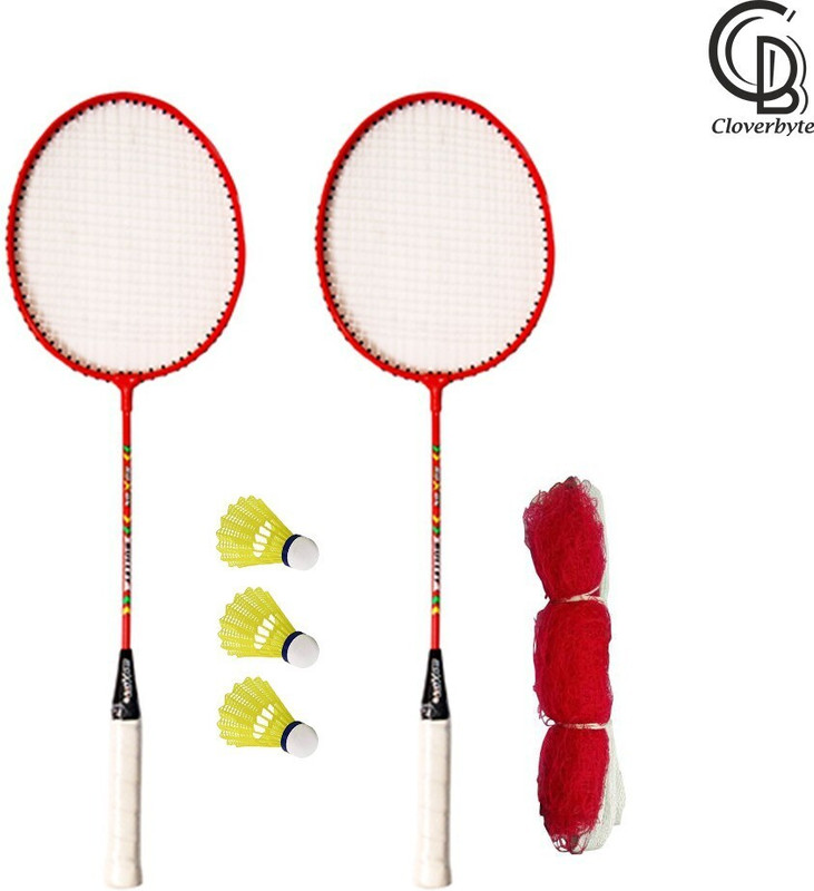 MINIBLITZ Bullet Pack Of 2 Piece With 6 Piece Shuttle With Cover kit set Badminton Kit