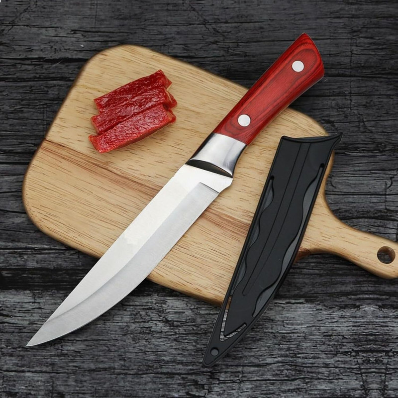 Cathiya sales 1 Pc Stainless Steel Knife Multi-Purpose Stainless Steel Cooking Knife for Everyday Use