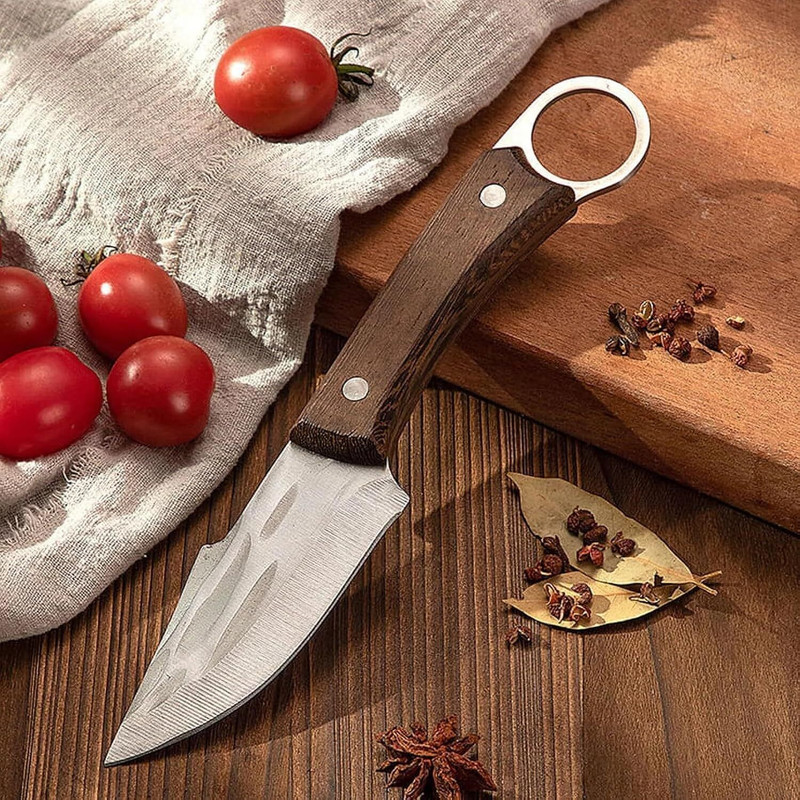 daesgesage 1 Pc Wood, Stainless Steel Knife Knife Set Fish Fruit Vegetables Chef