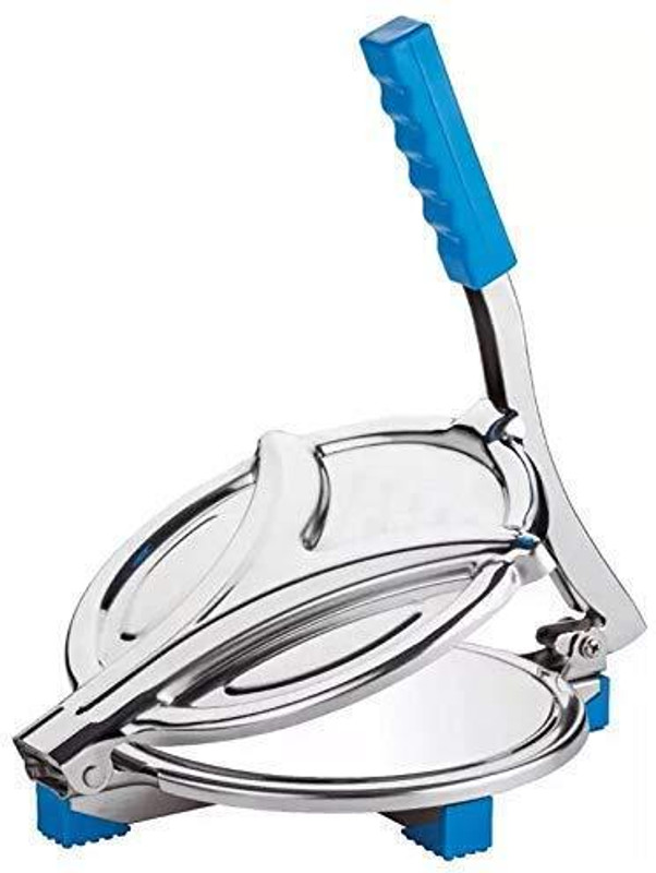HEER DESIGNER Cold Stainless Steel Puri Maker Press Machine -papad-khakhra-Manual(pack of 1) Manual Dough Press(5)