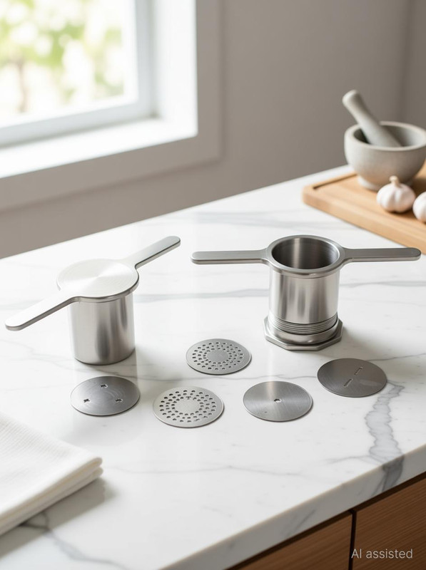 MATHAJI ECOMMERCE Set of 5 Pattern Discs Kitchen Press