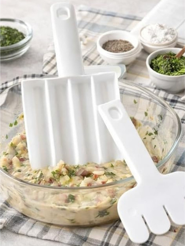 AARADHYAM Easy Pakoda Maker Tool Batter Dropper Snack Shaper Kitchen Cooking Use Kitchen Scoop