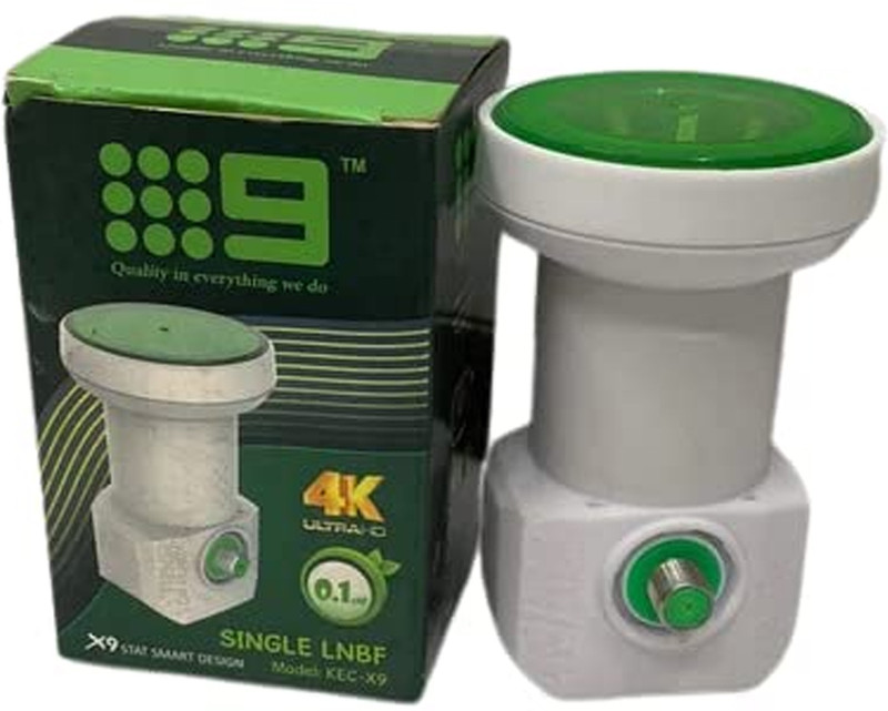 darkingwings Universal Full HD DTH LNB LNBF KU Band for Tatasky, Videocon, Airtel, Dish tv Antenna Rotator