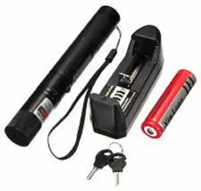 Anushka Toys Rechargeable Green Laser Pointer Party Pen Disco Light for birthday gifts(532 nm, Green)