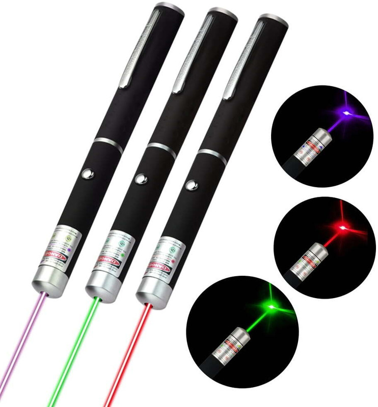 TECHEL Laser Pointer Pen Light Presentation Pointer MNB30(650 nm, Green)