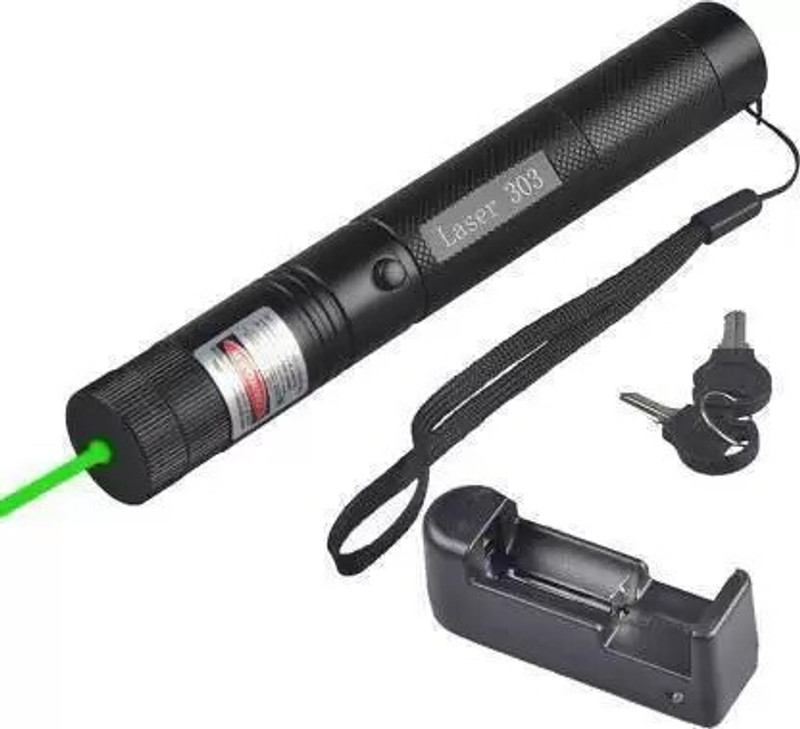 Anushka Toys High Power Green Laser Sight USB Charge Pen Light Battery Green Laser Pointer(532 nm, Green)