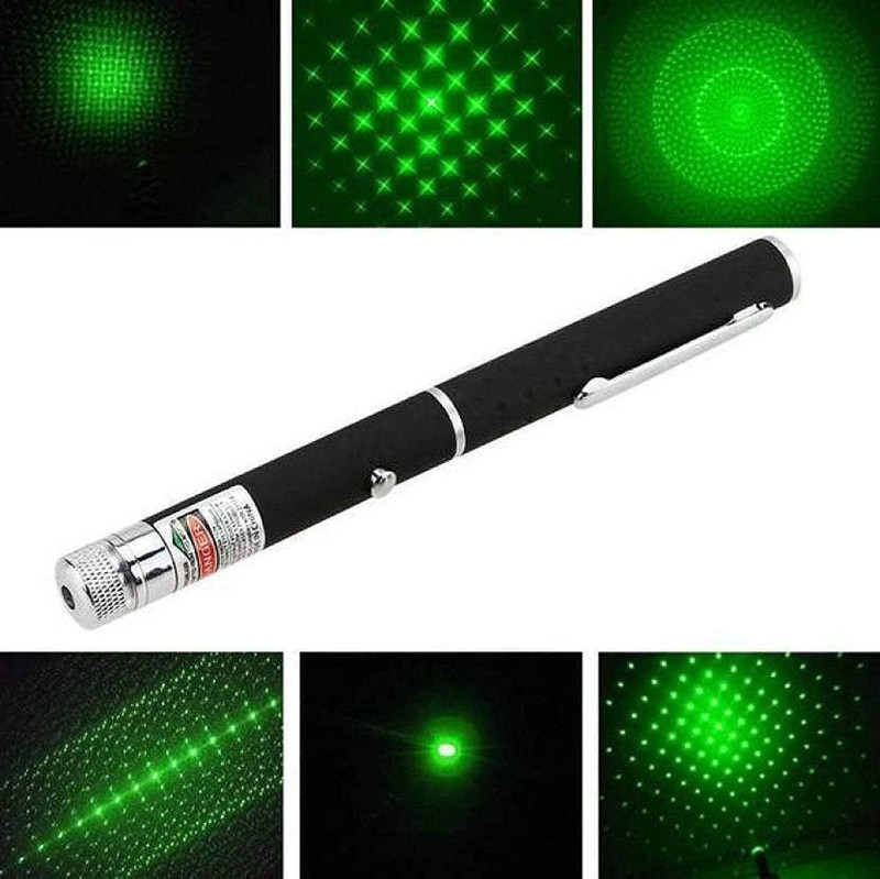 Nizix Powerful Green Laser Light with Adjustable Modes for Party and Outdoor Use(500 nm, Green)