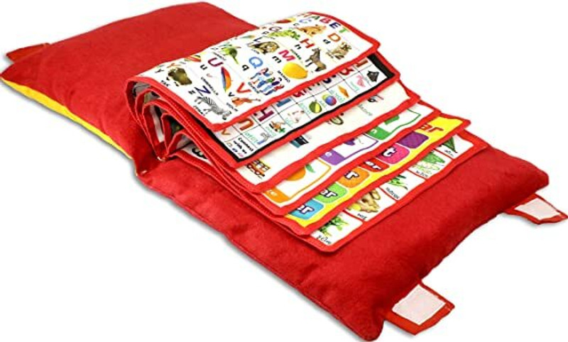 Ruffo Early Education Fabric Book – Soft Book for Toddlers(Multicolor)
