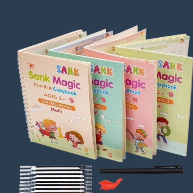 MILLOR Sank Magic Practice Writing Book(Multicolor)