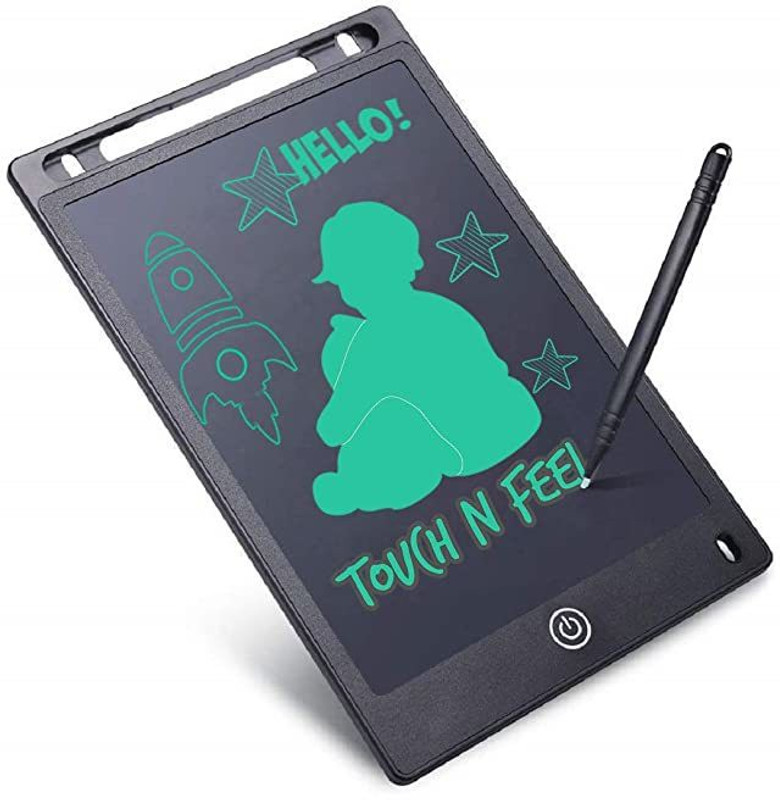 JIGSHTIAL 8.5 Inch Ruffpad Re-Writable LCD Writing Pad for Drawing for Kids...