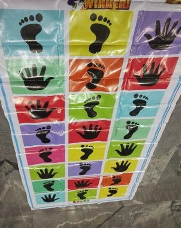 Nafhotoz Jump and Move Game Mat for Little Kids(Multicolor)