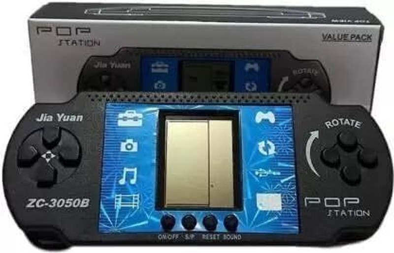 KidsCorner POP Station Hand-Held Brick Video Game Kids (Code in the Box - for Switch) NA GB(Multicolor)