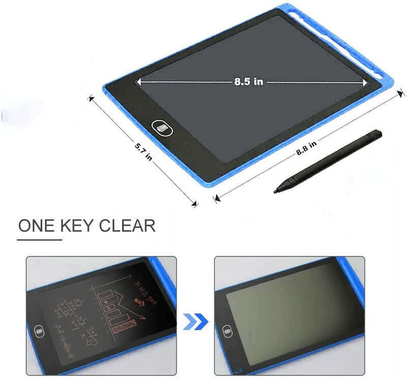Miboo 8.5 Inch LCD Writing Tablet Digital Notepad Reusable Slate(Multicolor)