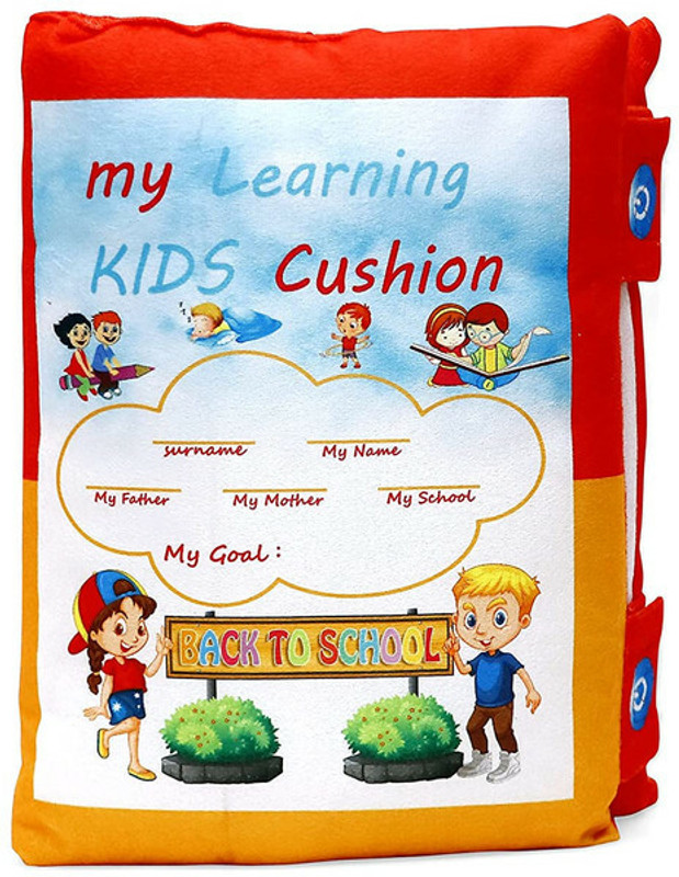 Dorytoys abcd pillow book for kids(Red)
