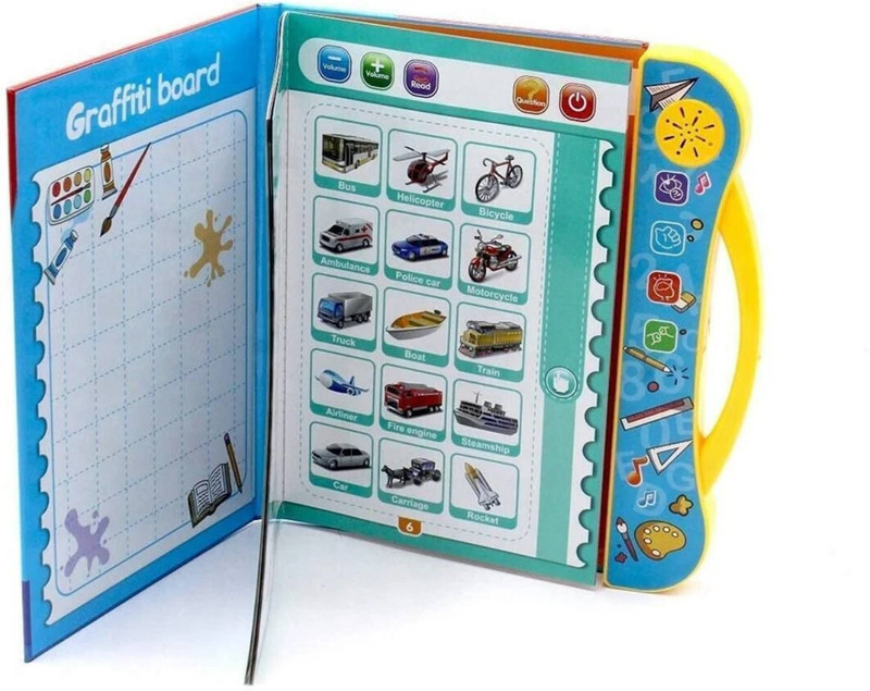 Xcillince Toys Early Education English Study Toy for Toddlers(Multicolor)