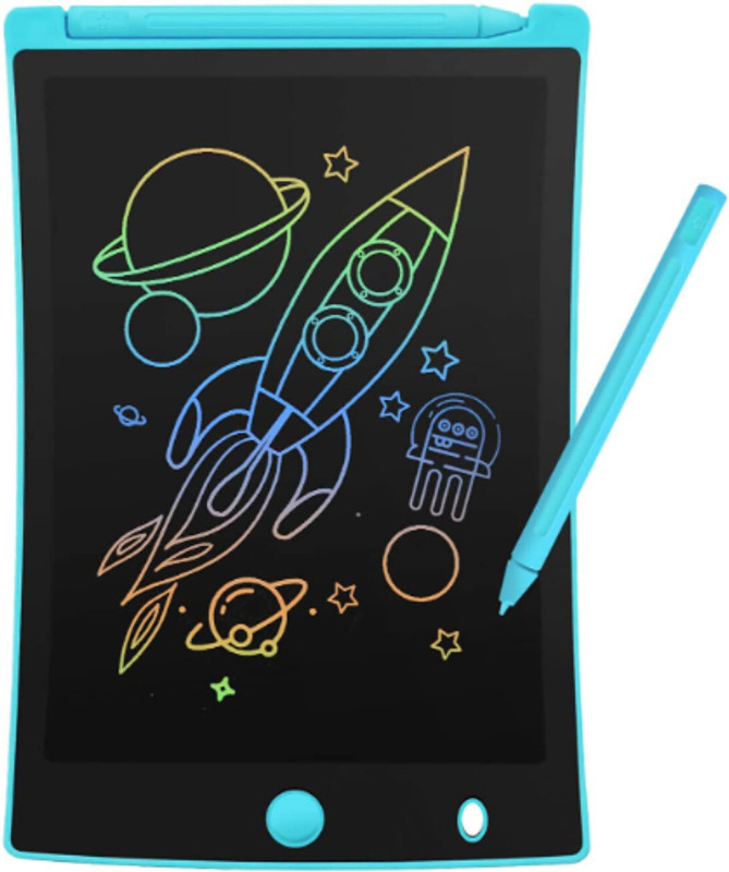SACRO ATR_487A_LCD GRAPHIC WRITING TABLET 8.5 INCHES SCREEN LCD TABLET WITH PEN(Multicolor)