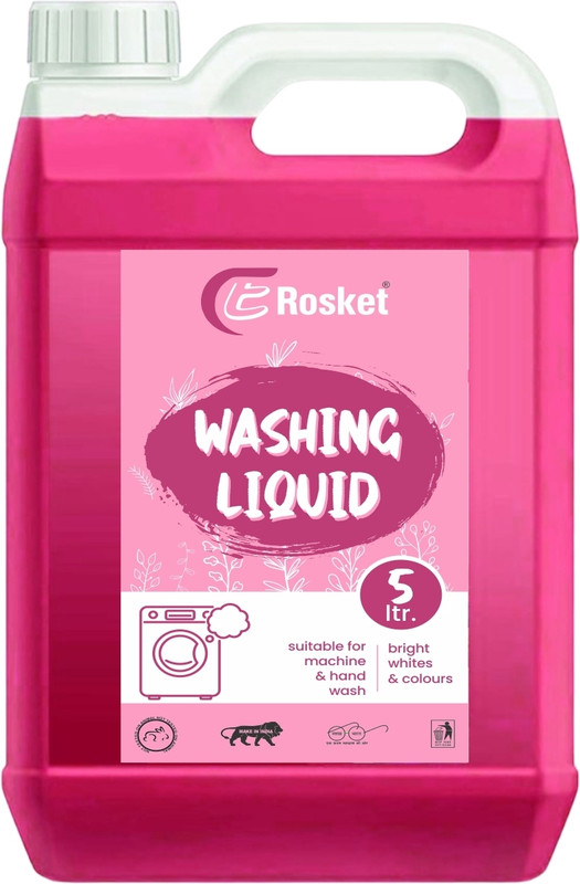 EROSKET Washing machine liquid detergent Multi-Fragrance Liquid Detergent(5 L)