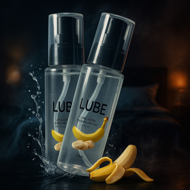 nestona Lube gel Banana Flavour | Personal Lubricants for men and women Lubricant(200 ml)