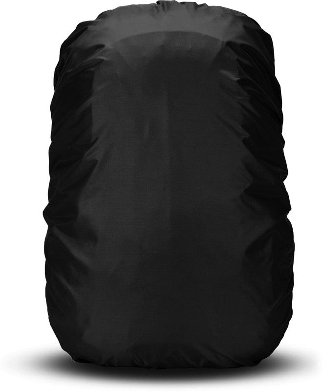 PREVAILER Waterproof Rain Cover for 30 - 40L Free Size Backpacks / Bag with Pouch, (Black) Waterproof, Dust Proof Laptop Bag Cover(40 L Pack of 1)