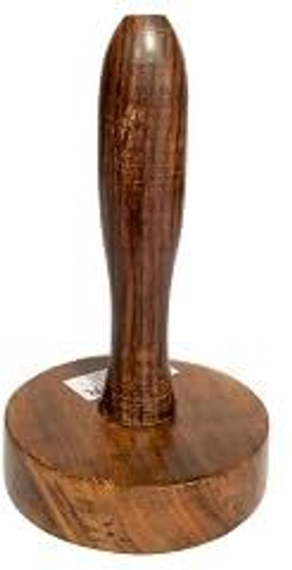 MAZOME Wooden Masher Paratha Seakni presser for Kitchen Potato/Vegetable Wood Masher Wood Masher(Pack of 1)