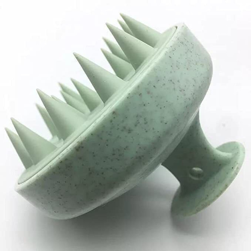 GANESHINTERNATIONALl Scalp Massager Brush With Soft Silicon Bristles For Men & Women