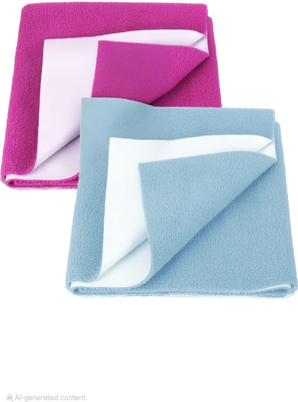 CHOTU BABYY Polycotton Single Flat 0 TC Solid 2 Bedsheets with 4 Pillow Covers(ANY COLOUR)