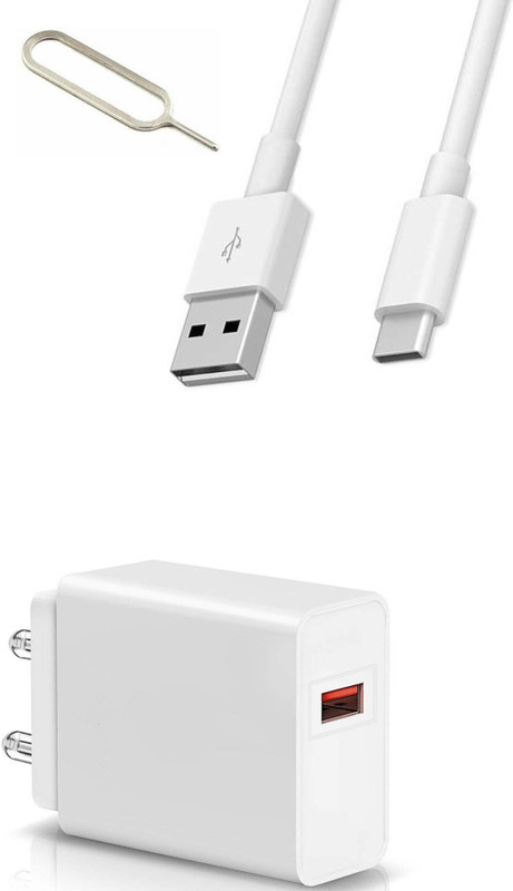 Badger Wall Charger Accessory Combo for Xiaomi Redmi 11 Prime 5G, 11 Prime,10 Prime 2022 like Original Fast Charger(White)