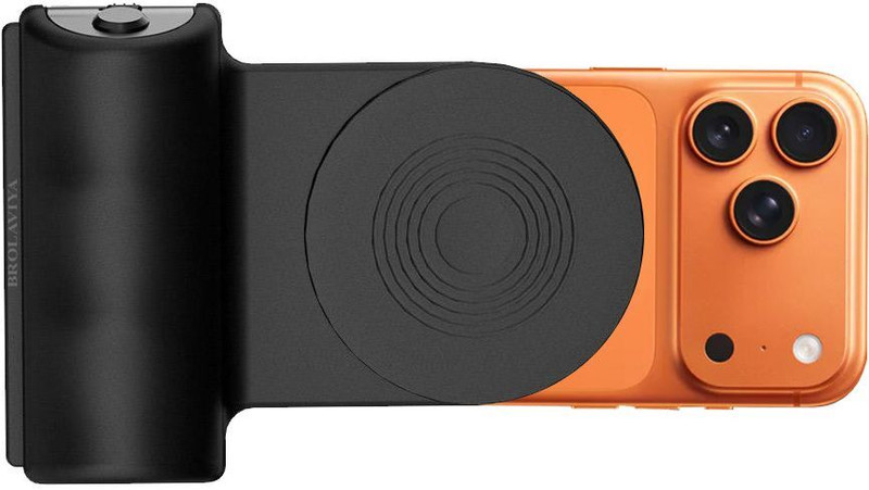 BROLAVIYA Magnetic Phone Camera DSLR Style Shutter Grip Mobile Holder