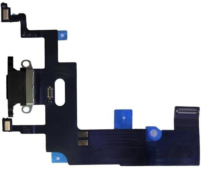Purplesavvy CCF_iphone XR Black Apple iPhone XR Charging PCB Complete Flex