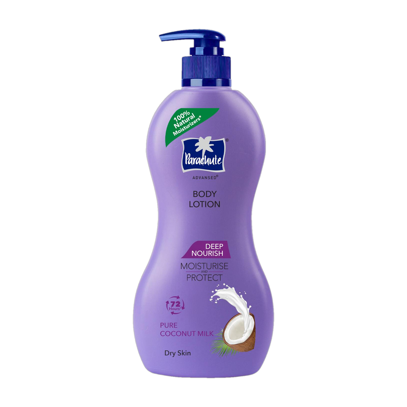 Parachute Advansed Deep Nourish Body Lotion for Women & Men, 100% Natural(400 ml)